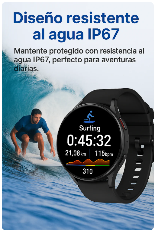 SMARTWATCH DEPORTIVO GT1 PRO + REGALO EXCLUSIVO